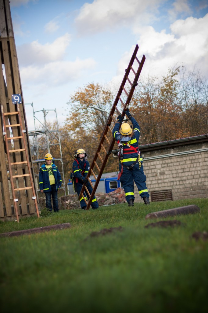 Einsatz-Übung der Jugendgruppe