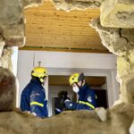Die Luft riecht nach Staub und Beton. (Foto: THW/Sandro Wiggerich)