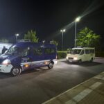 Neben der Rolle als Darstellende unterstützte das Technische Hilfswerk auch logistisch beim Shuttleservice. (Foto: THW)